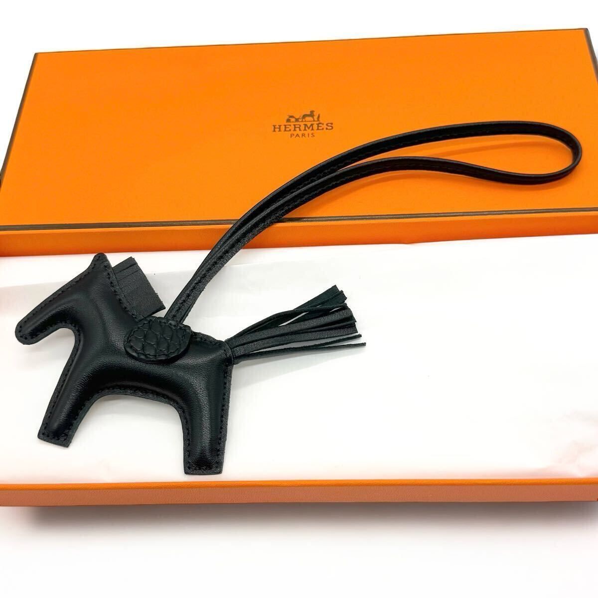 未使用 エルメス Hermes ロデオチャーム PM タッチ アリゲーター