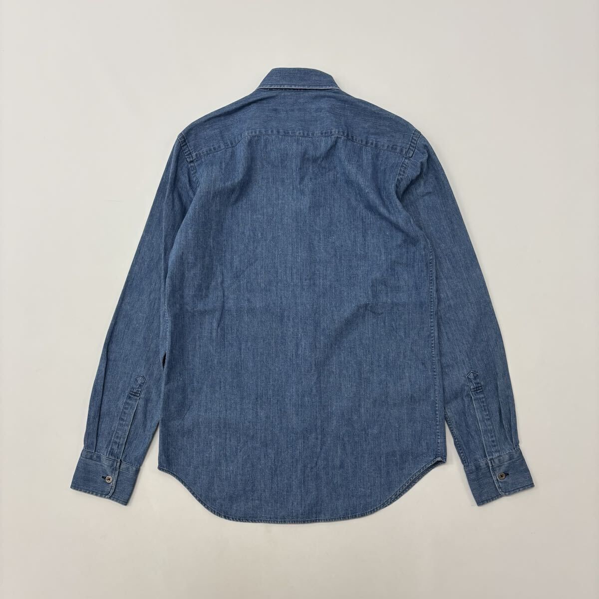新品 JOHN LAWRENCE SULLIVAN ジョンローレンスサリバン DENIM SHIRT 