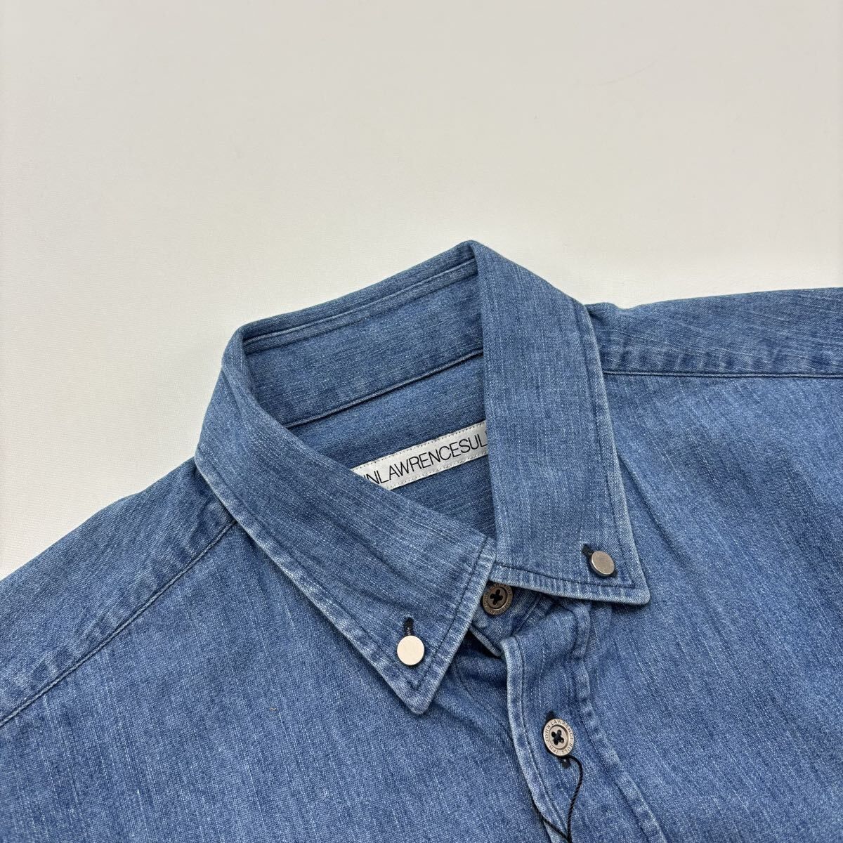 新品 JOHN LAWRENCE SULLIVAN ジョンローレンスサリバン DENIM SHIRT 