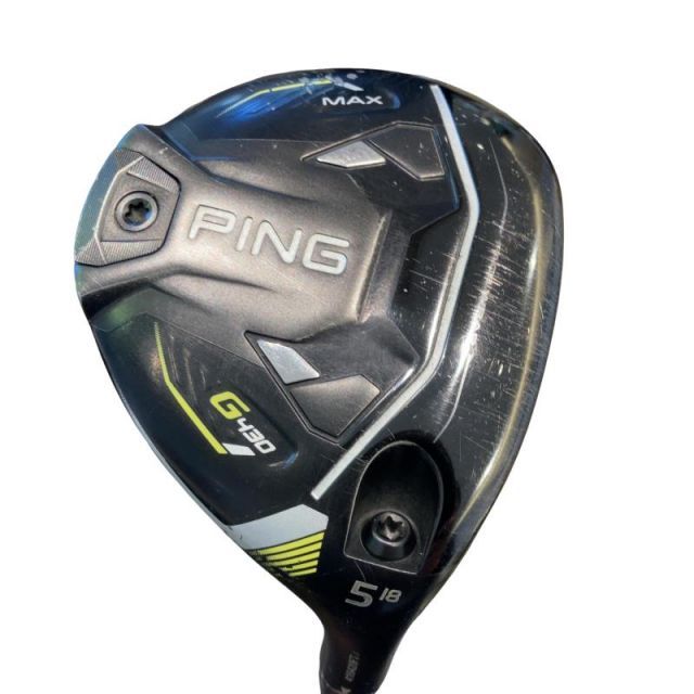 中古】 ピン G430 MAX 5W フェアウェイウッド FW ALTA J CB BLACK(FW