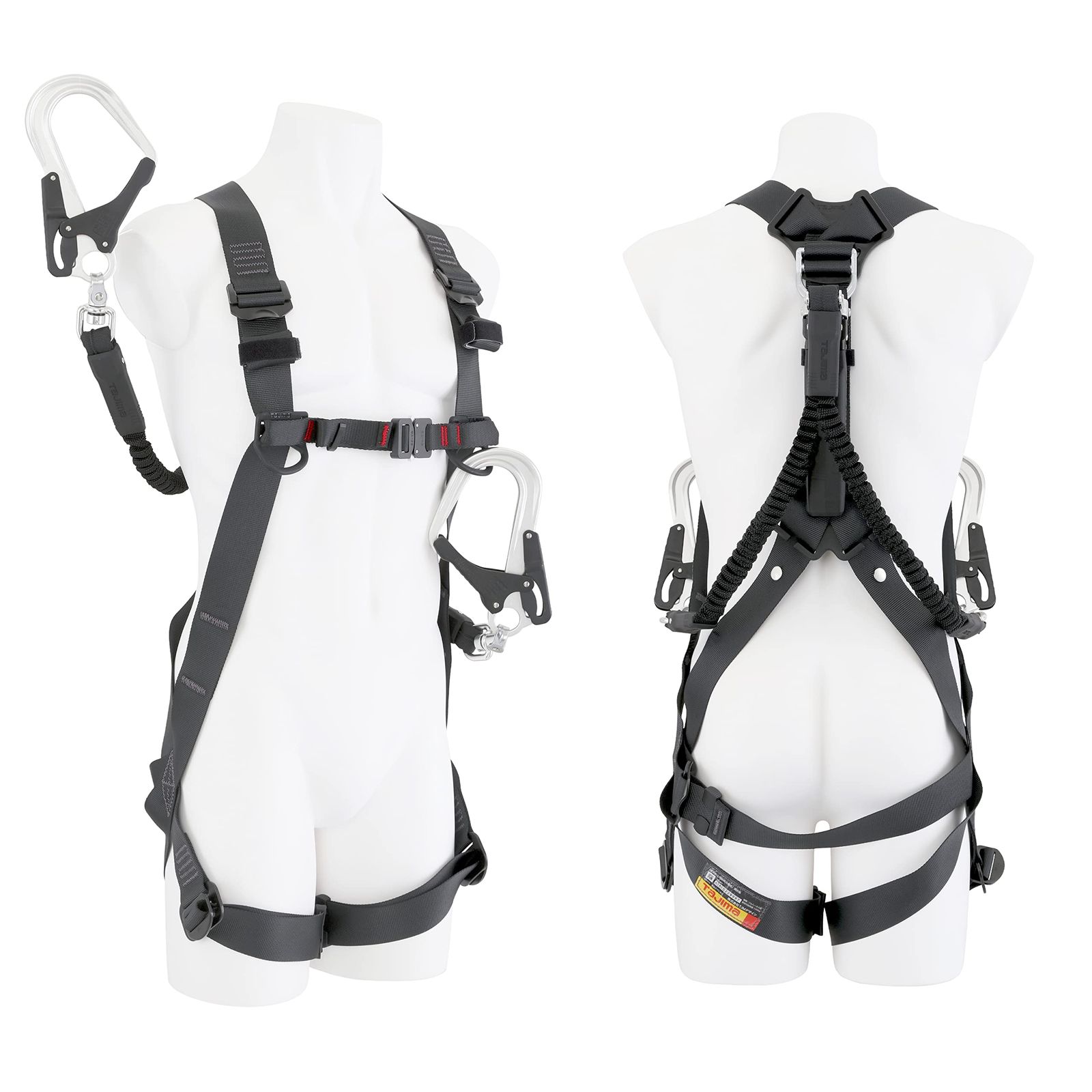 新品 タジマ 新規格安全帯 フルハーネスGS・蛇腹式ダブルランヤード