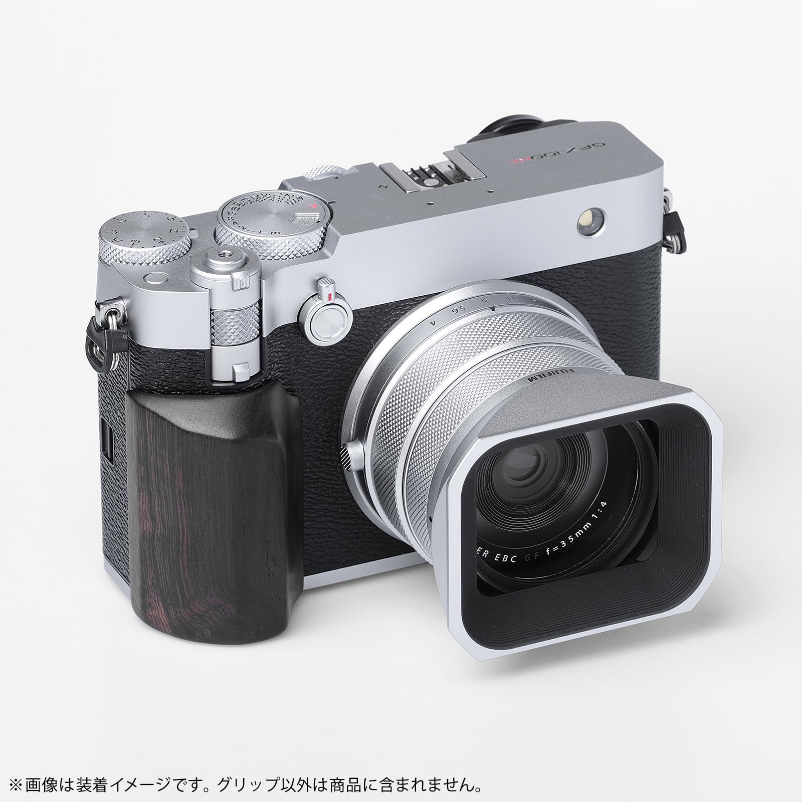 新品 SHOTEN カメラウッドグリップ 富士Fuji GFX100RF用 ハンド