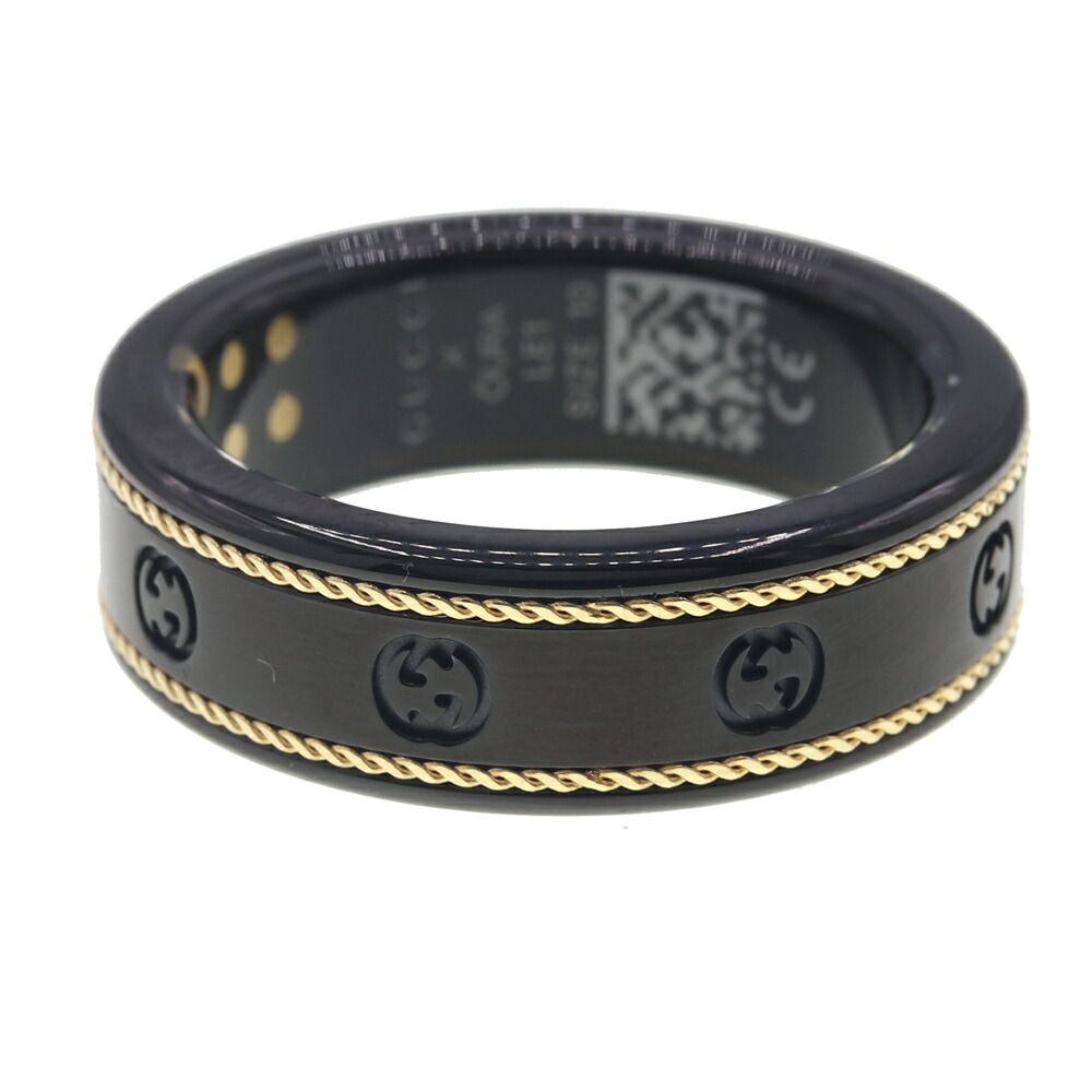 グッチ スマートリング GUCCI×OURA ブラック - メルカリ