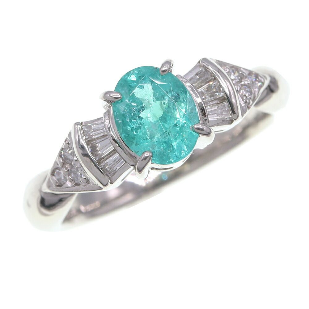 파라이바 토르말린 다이아몬드 링 D0.18ct