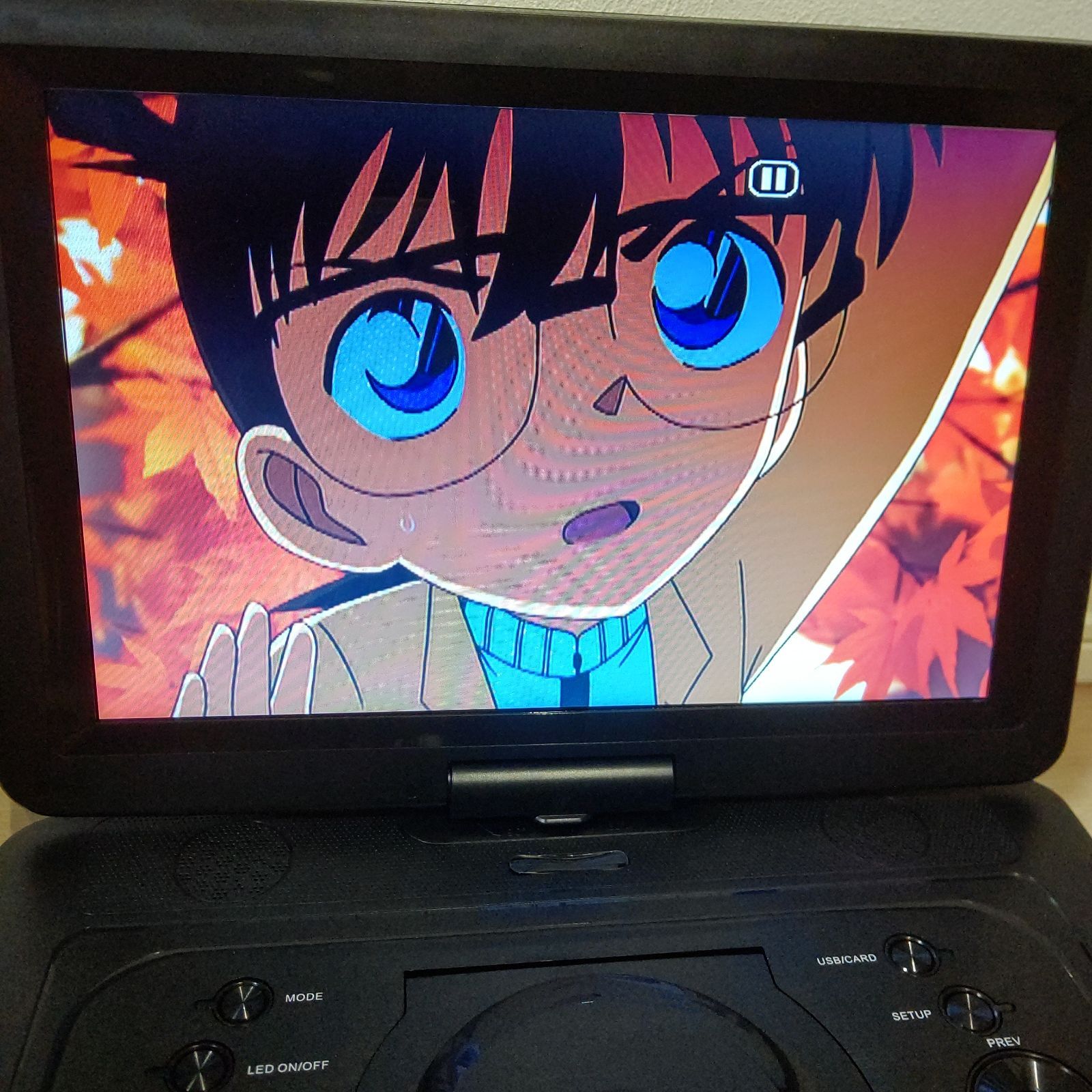 極美品 DR.J 14.1インチ ポータブルDVDプレーヤー DP14 充電式 - メルカリ