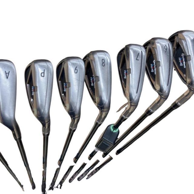 中古】 テーラーメイド M4 8S アイアンセット IR FUBUKI TM6(アイアン