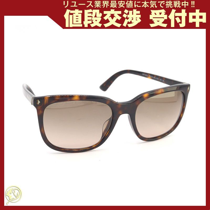 プラダ サングラス PR12RSF クリアブラウン 中古 メルカリ