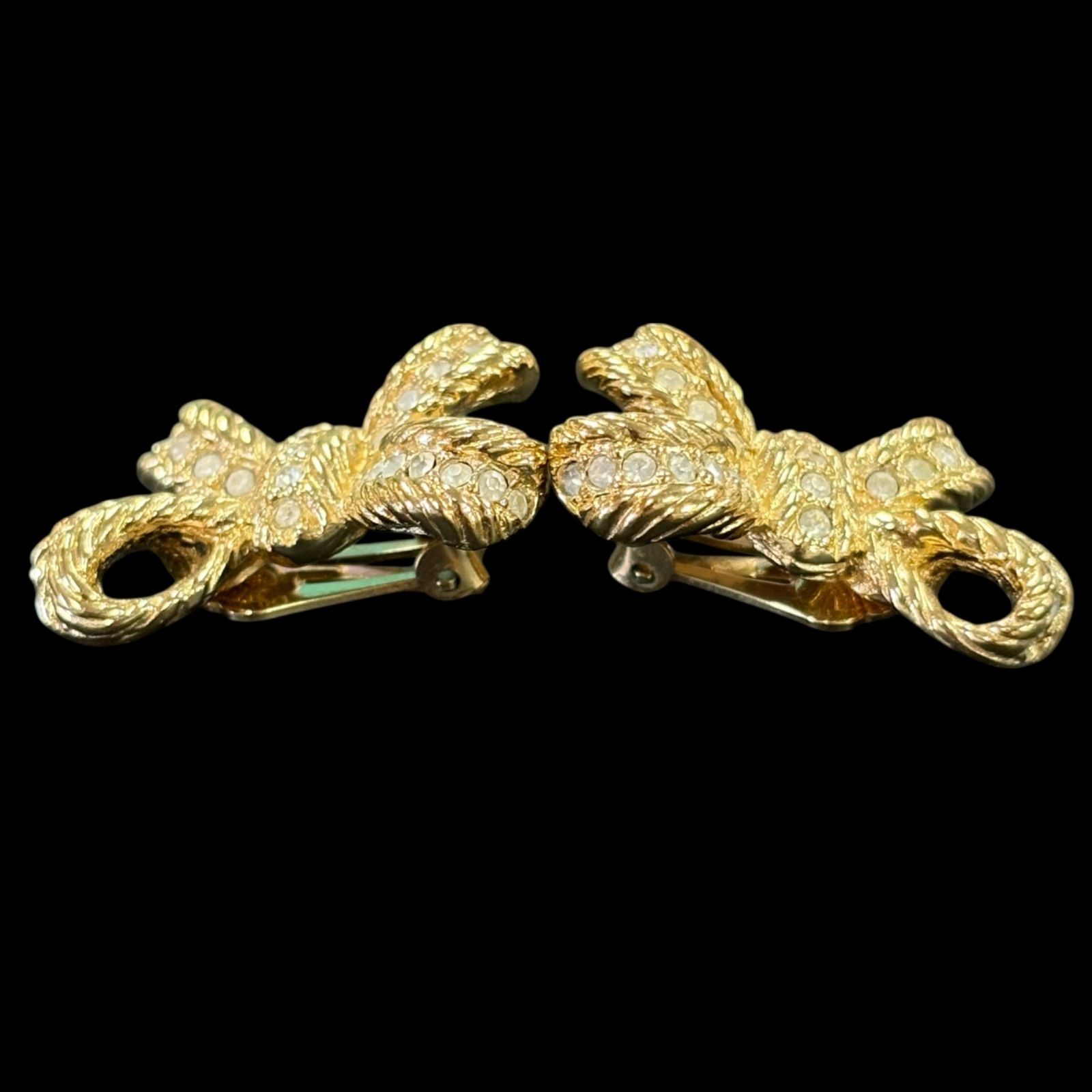 ✨Dior✨ディオール✨CD✨丸型✨ゴールド✨ヴィンテージ✨イヤリング✨ Christian Dior イヤリング ⑧ 丸型 アンティーク ヴィンテージ