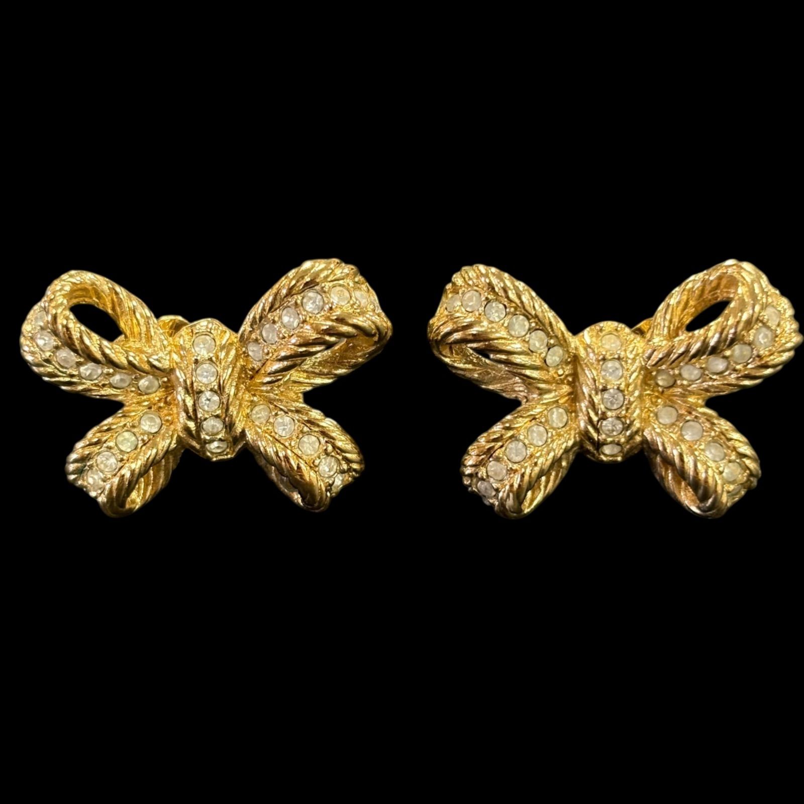 Christian Dior イヤリング ⑧ 丸型 アンティーク ヴィンテージ