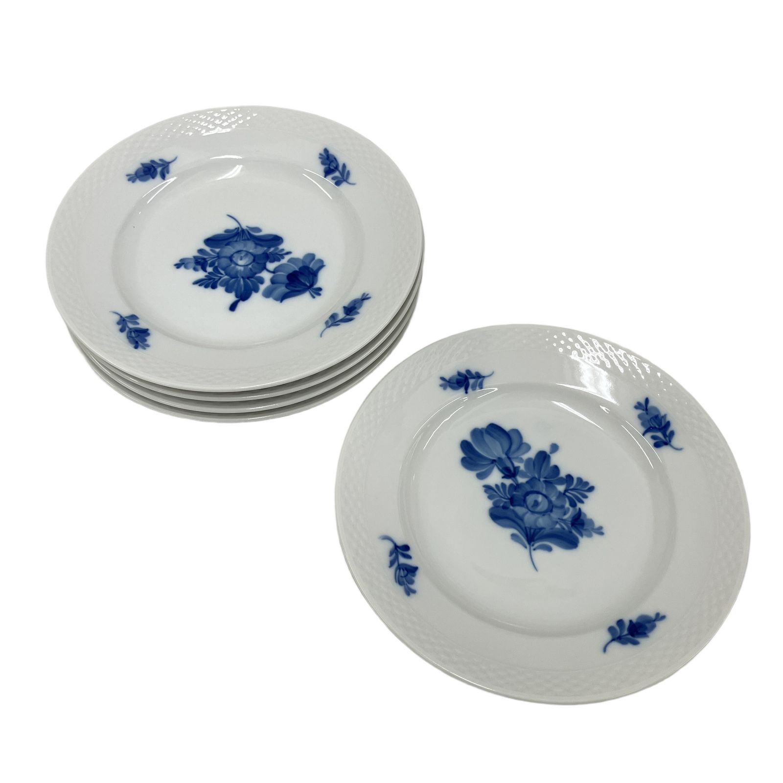 ロイヤルコペンハーゲン ブルーフラワー プレート 5点セット 西洋