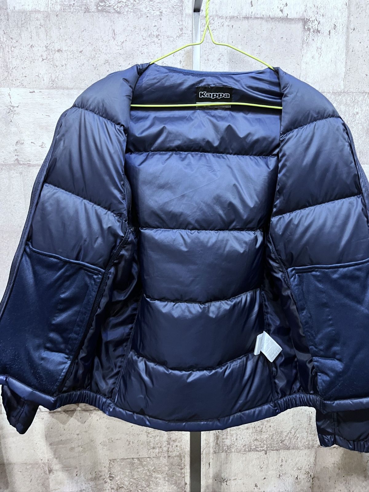 美品 kappa 2WAY ダウンジャケット/中綿パンツ 上下セットアップ M