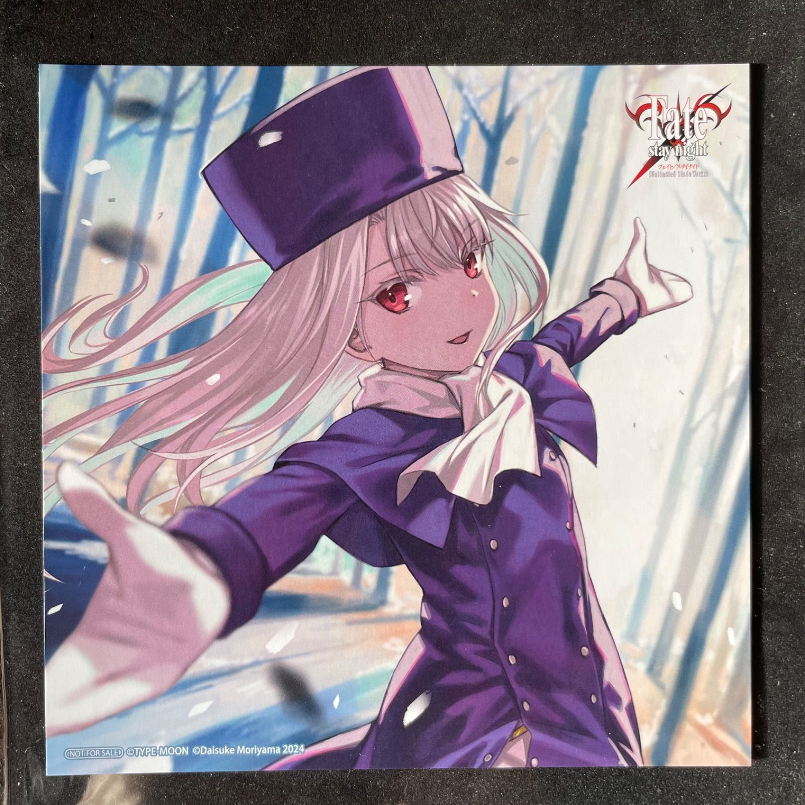 Fate/stay night イリヤ 特典イラストカード ミニ色紙 非売品
