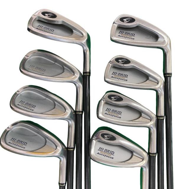 中古】 ダンロップ HI-BRID DIGITAL Autofocus 10S アイアンセット IR