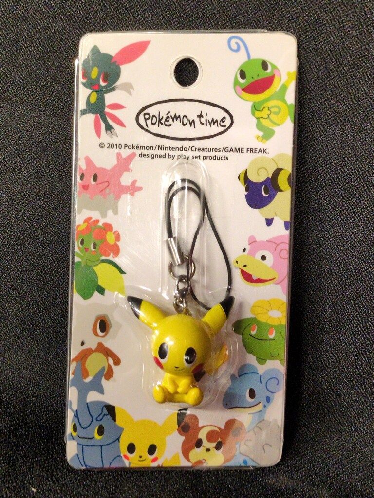 ポケモン ストラップpokemon time ピカチュウ - メルカリ