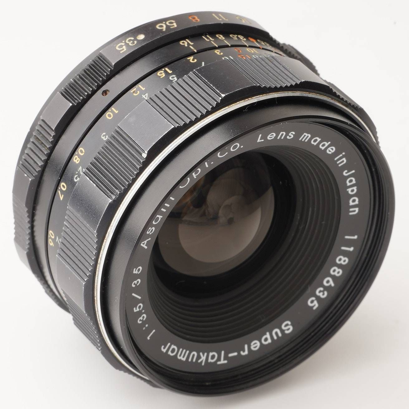 ペンタックス Pentax Asahi Super Takumar 35mm F3.5 M42マウント