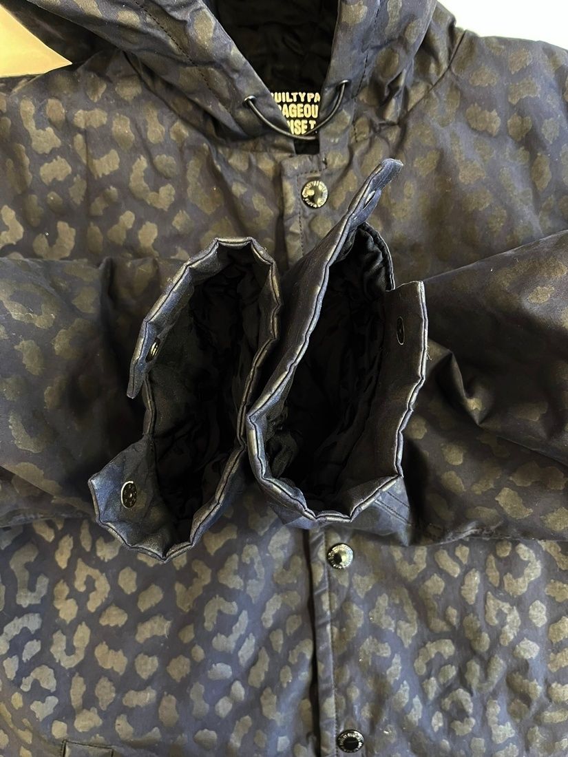 ワコマリア　ウールカークラブジャケット　裏レオパード　ギルティパーティーズ ワコマリア ウールカークラブジャケット 裏レオパード ギルティ