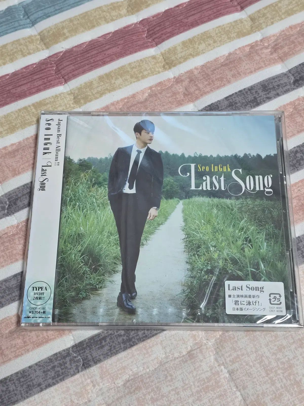 ソ・イングク 日本 ベストアルバム LAST SONG CD + DVD バン 開封 販売