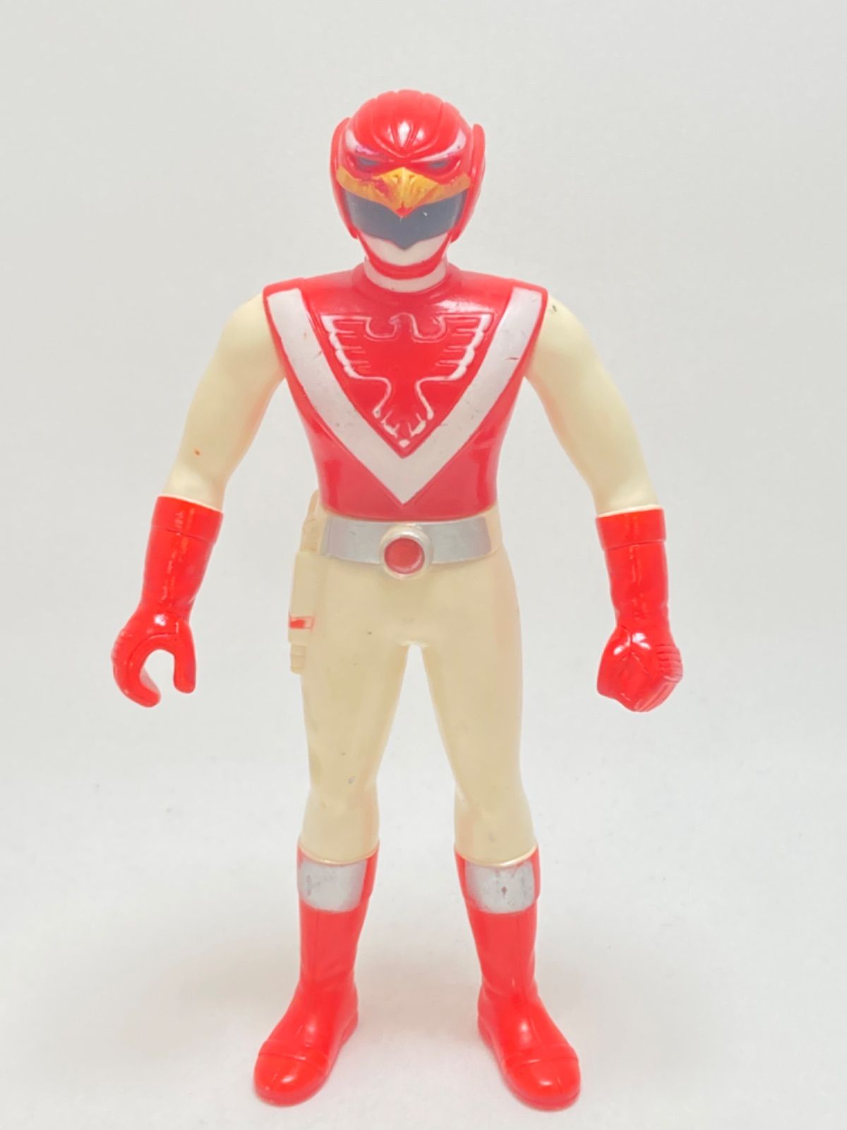 当時物】超獣戦隊ライブマン レッドファルコン フィギュア 2体 1988年