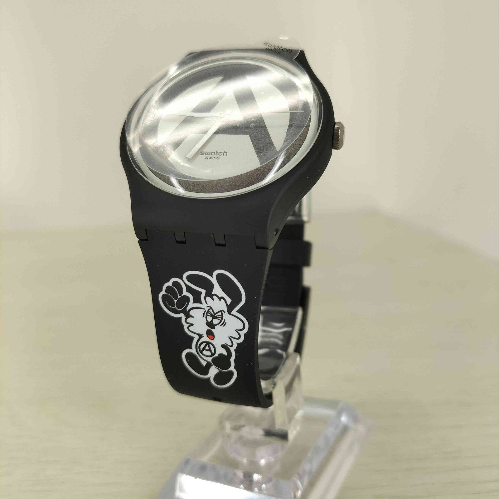 swatch ラバーベルト時計（VERDYコレクション） ヴェルディ VERDY VICK BY VERDY ラバーベルト クオーツ腕時計 メンズ