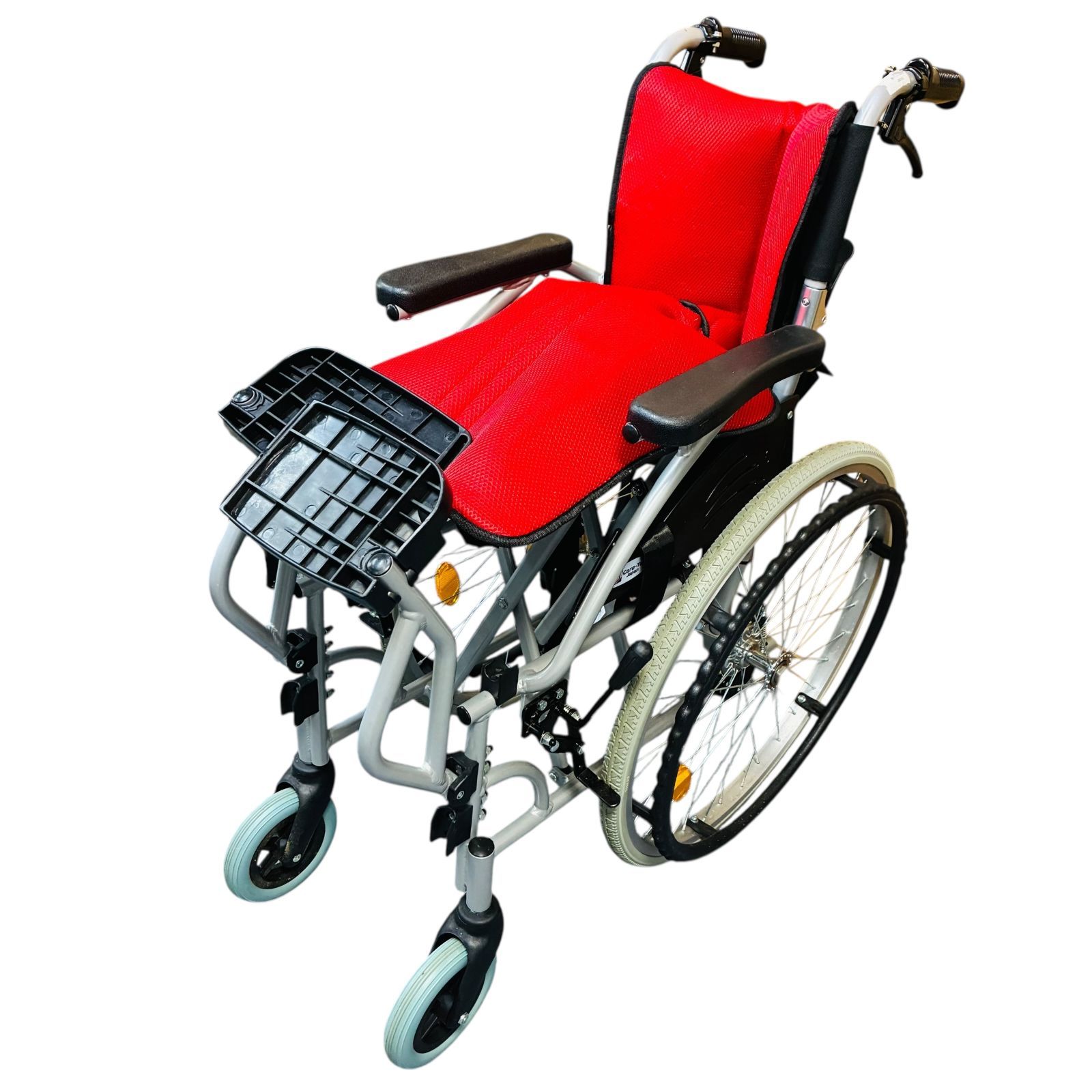 Care-Tec Japan ケアテックジャパン 自走式 車椅子 CA-10SU 赤