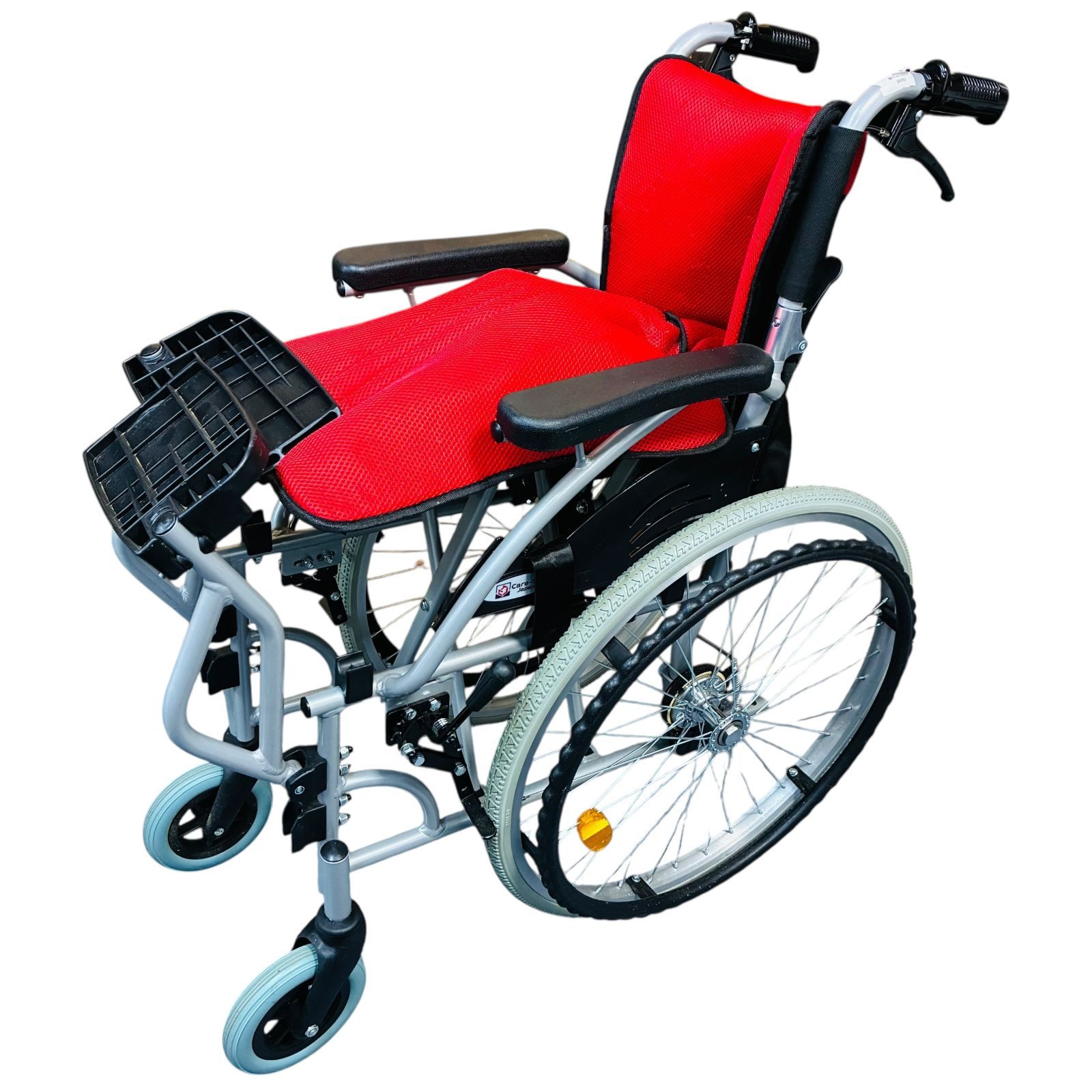 Care-Tec Japan ケアテックジャパン 自走式 車椅子 CA-10SU 赤