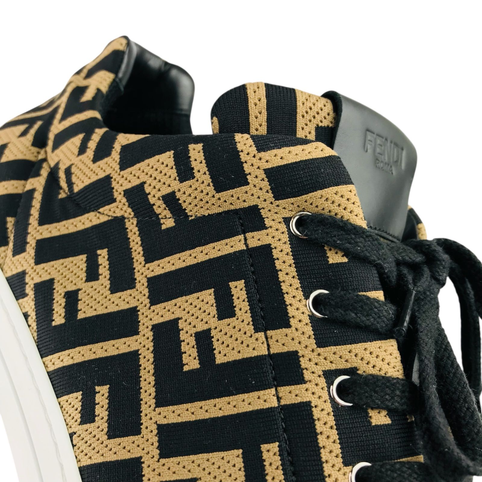 極良品☆FENDI・フェンディ・メンズ ズッカ FF総柄 ファブリック 