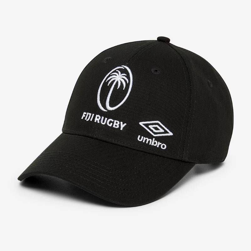 【送料無料・匿名配送】Umbro ラグビー フィジー代表 2025/26 公式 キャップ ブラック 黒 新品