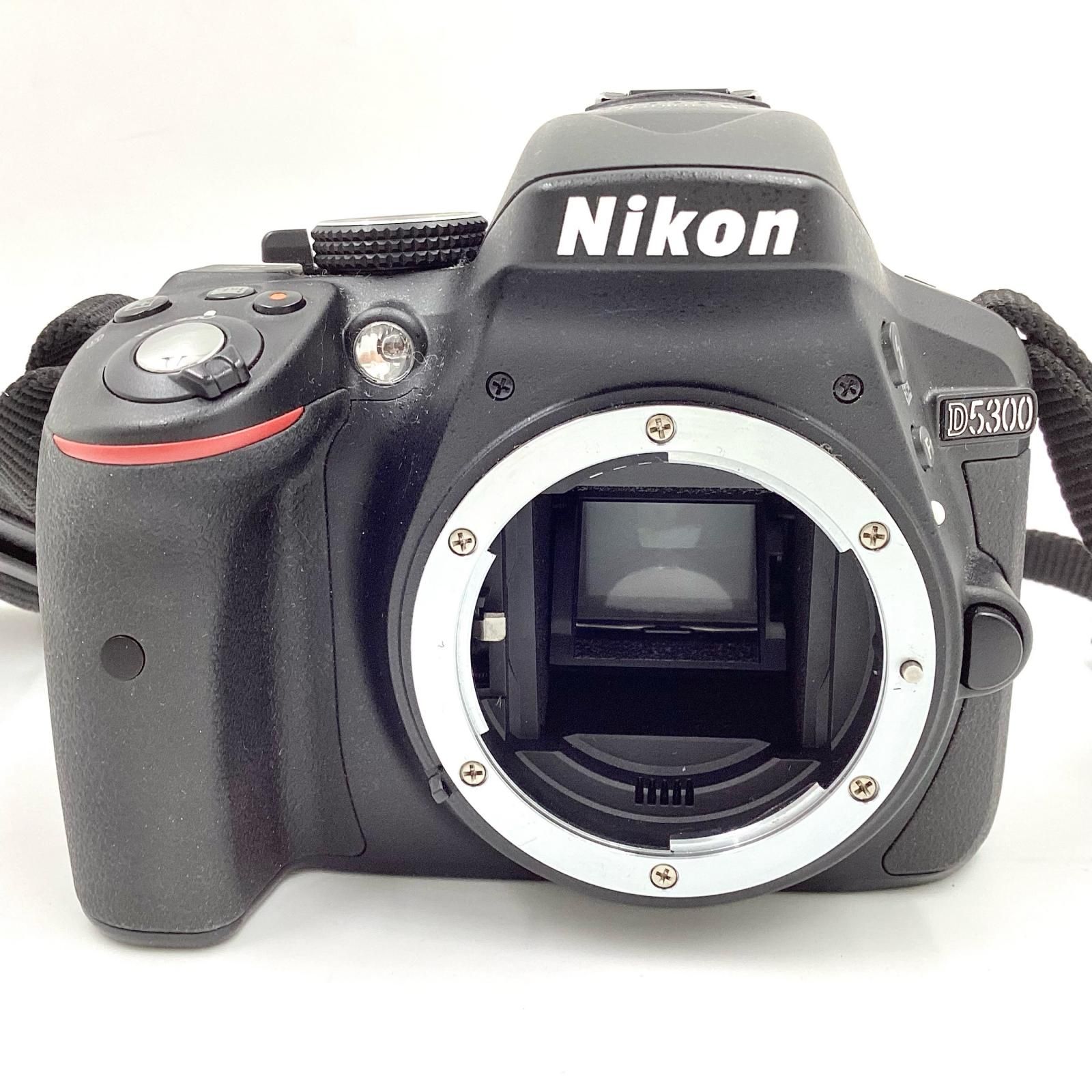 Nikon D5300 動作確認済　美品 Nikon デジタル一眼 D5300 ボディ ブラック 美品 動作確認済【全額返金
