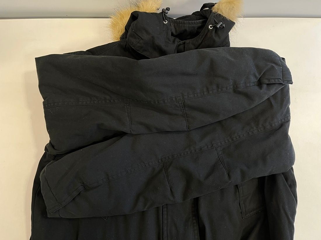 ステューシー STUSSY OLD STUSSY M-65 モッズコート 黒 ジャケット