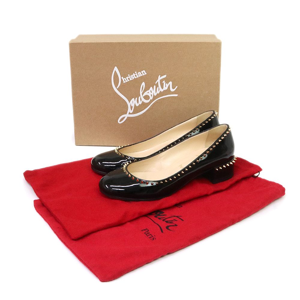 クリスチャンルブタン 3150759 TRELILIANE 30 パンプス パテントレザー