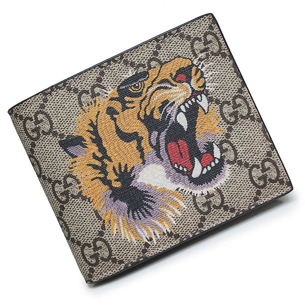 グッチ 451268 タイガー トラ 虎 プリント GGスプリームキャンバス