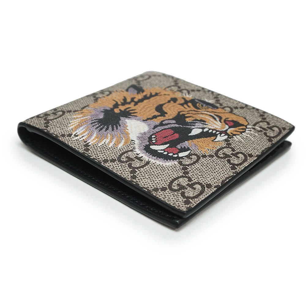 グッチ 451268 タイガー トラ 虎 プリント GGスプリームキャンバス