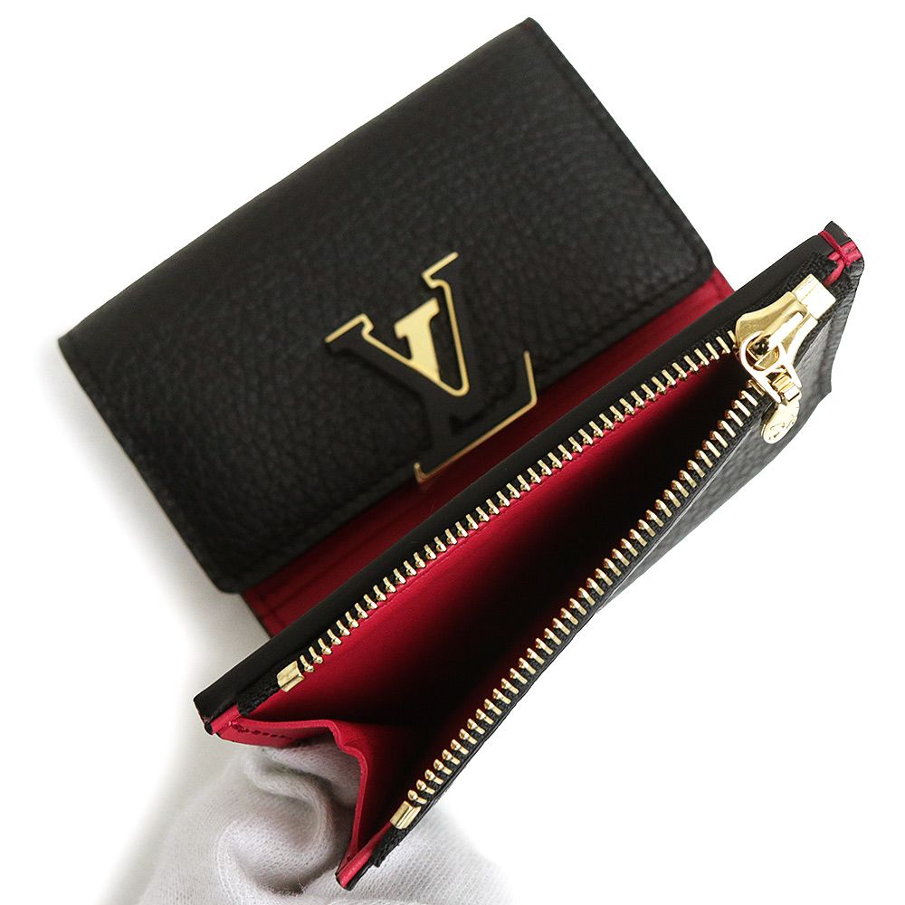 ルイ ヴィトン M68587 ポルトフォイユ カプシーヌ XS トリヨンレザー