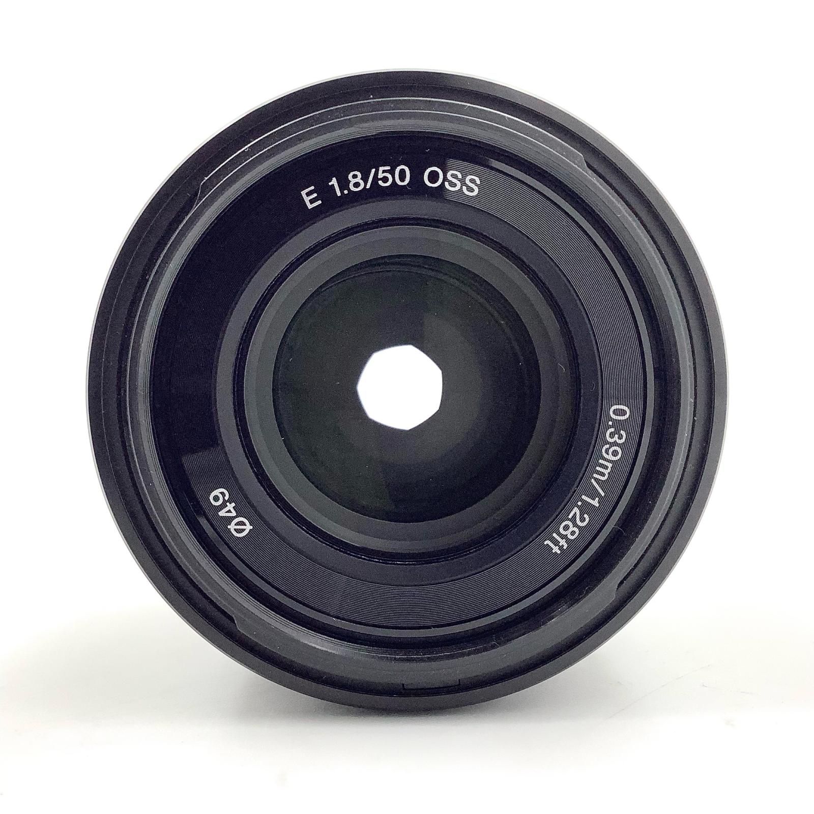 全額返金保証】【最速発送】Sony E 50mm F1.8 OSS SEL50F18 ブラック