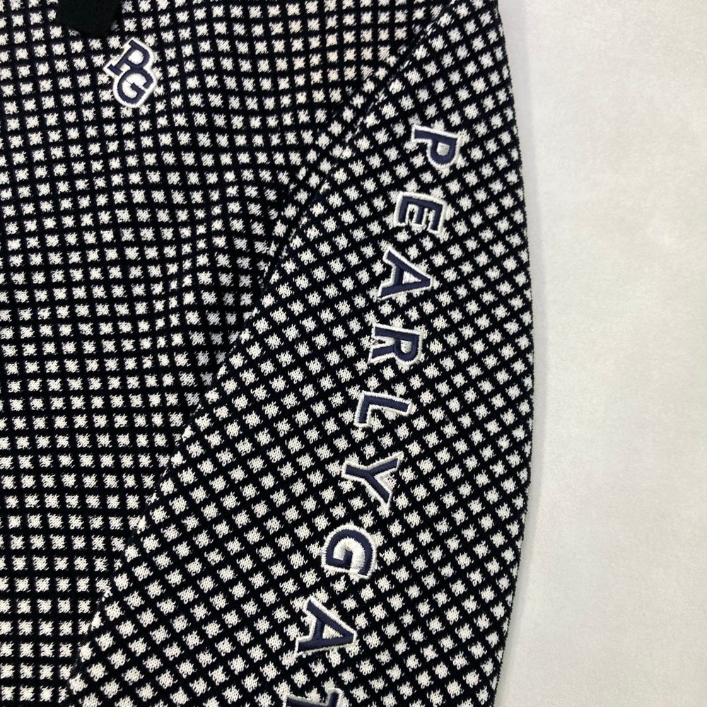 サイズ：4 PEARLY GATES パーリーゲイツ ウール混 ニットセーター 総柄