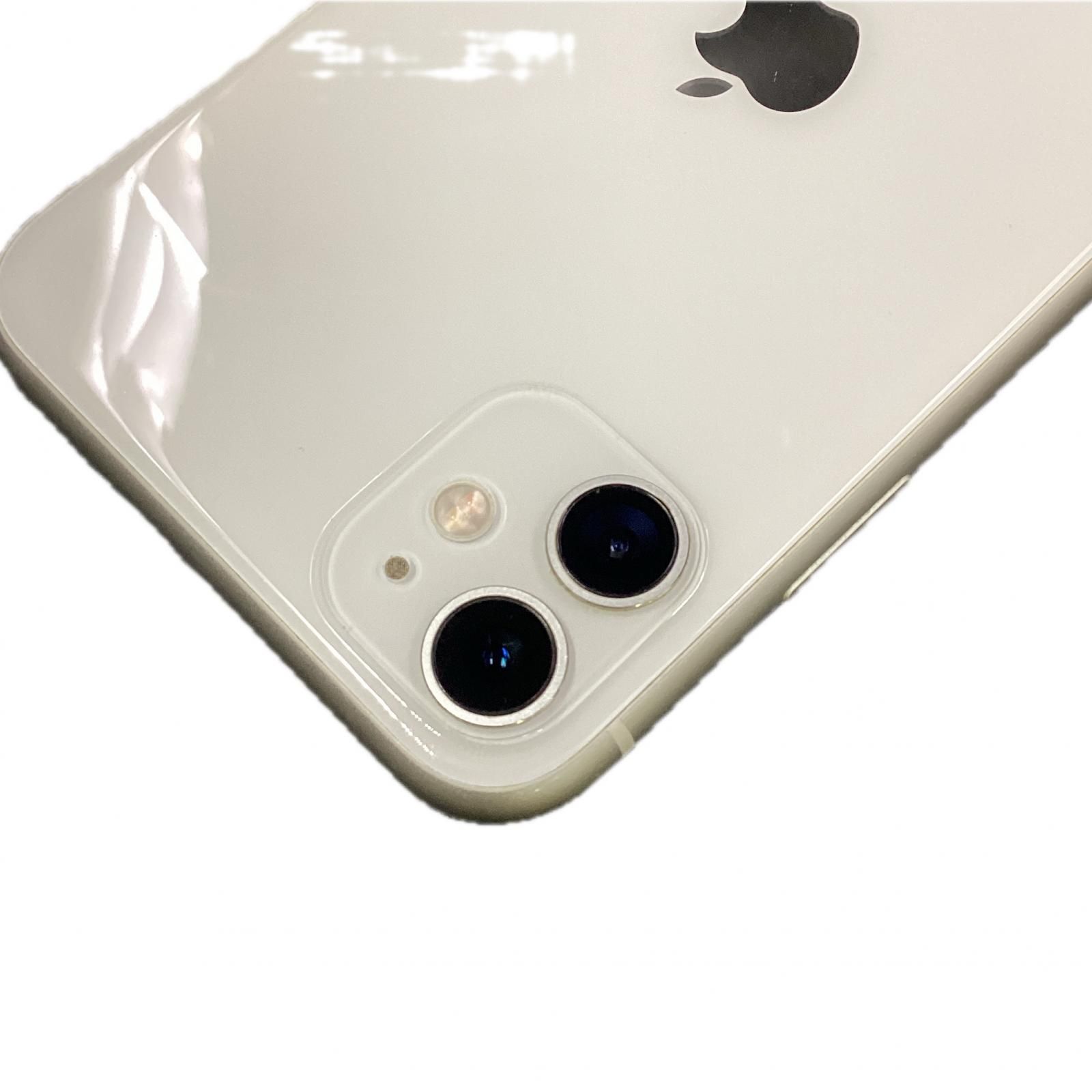 iPhone 11 256GB ホワイト Softbank SIMフリー 白ロム 動作確認済 75