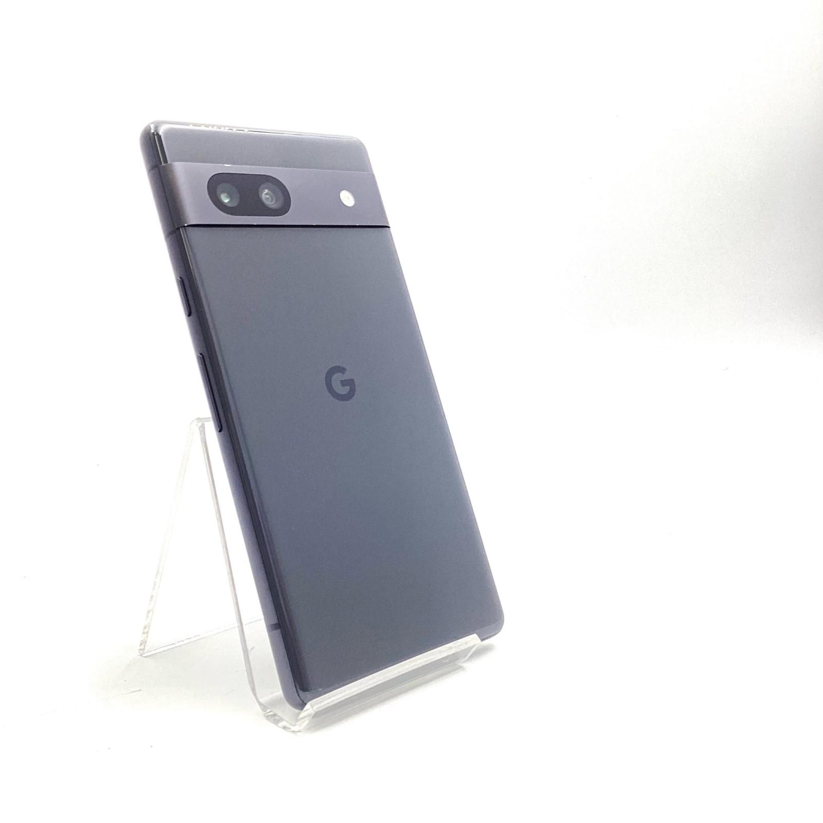 Google Pixel 7a 128GB チャコール au SIMフリー G82U8 白ロム 動作