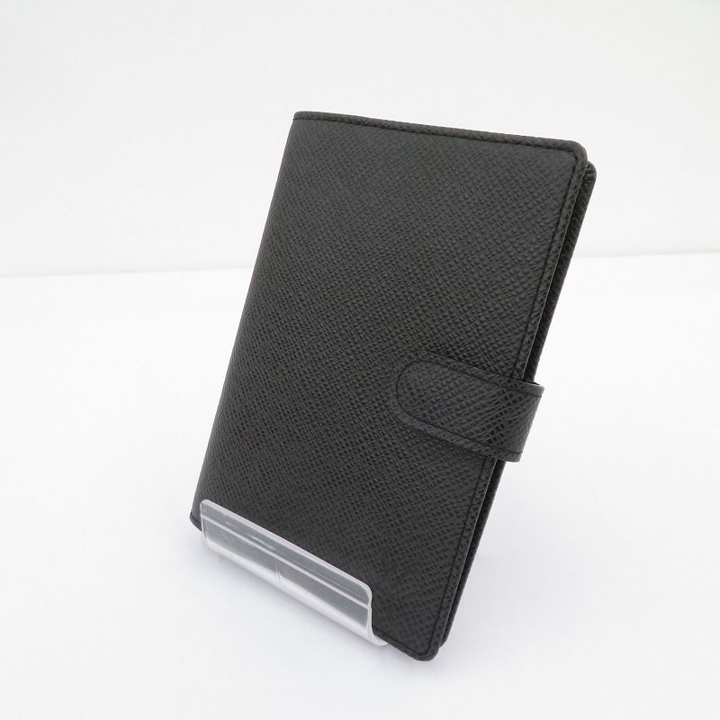 【瀬戸大橋店】 中古 LOUIS VUITTON | ルイ・ヴィトン 手帳カバー タイガ アジェンダ PM R20426 ブラック 【125】