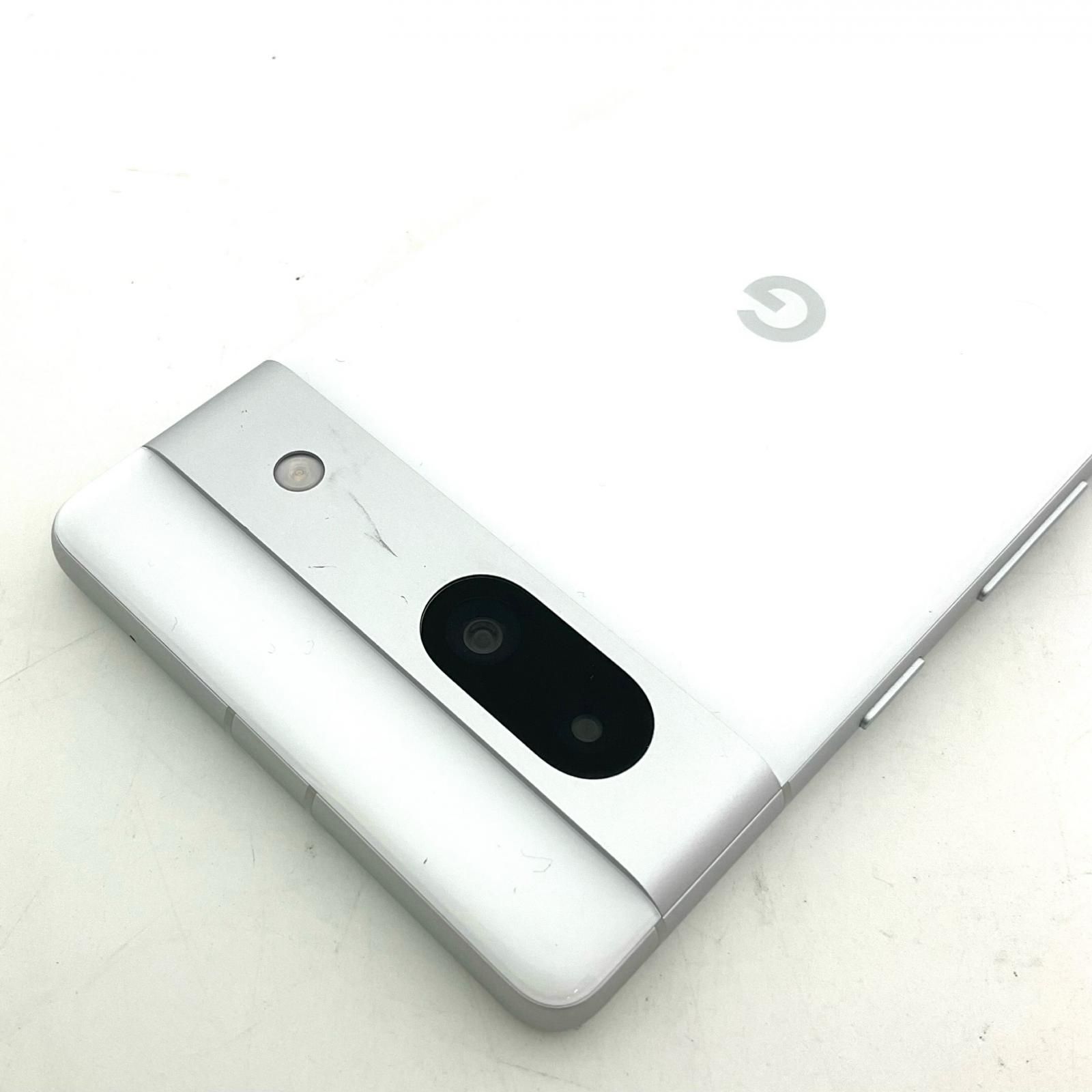 Google Pixel 7a 128GB Snow SIMフリー G82U8 白ロム 動作確認済【全額