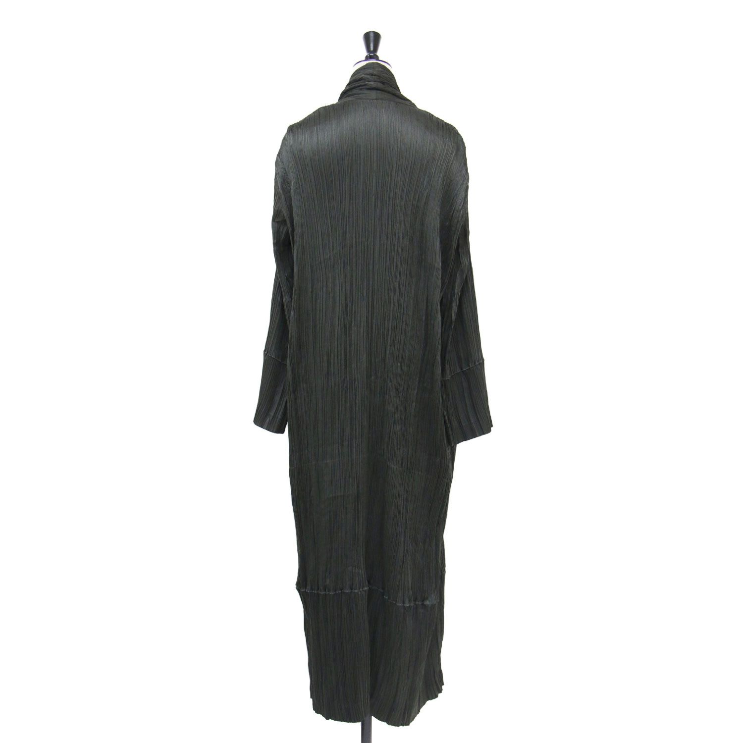 イッセイミヤケ ISSEY MIYAKE コート ショールカラー ロングコート 