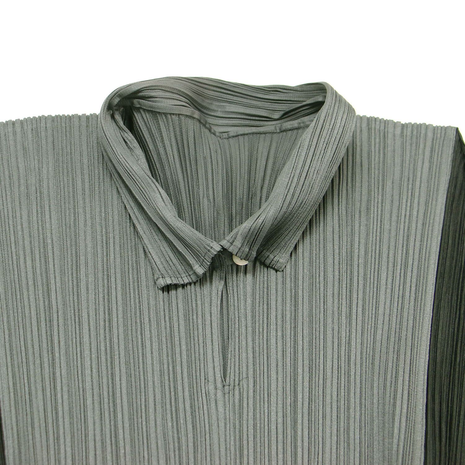 PLEATS PLEASEプリーツプリーズブラウス PLEATS PLEASE プリーツプリーズ ブラウス グレー ブラック サイズ