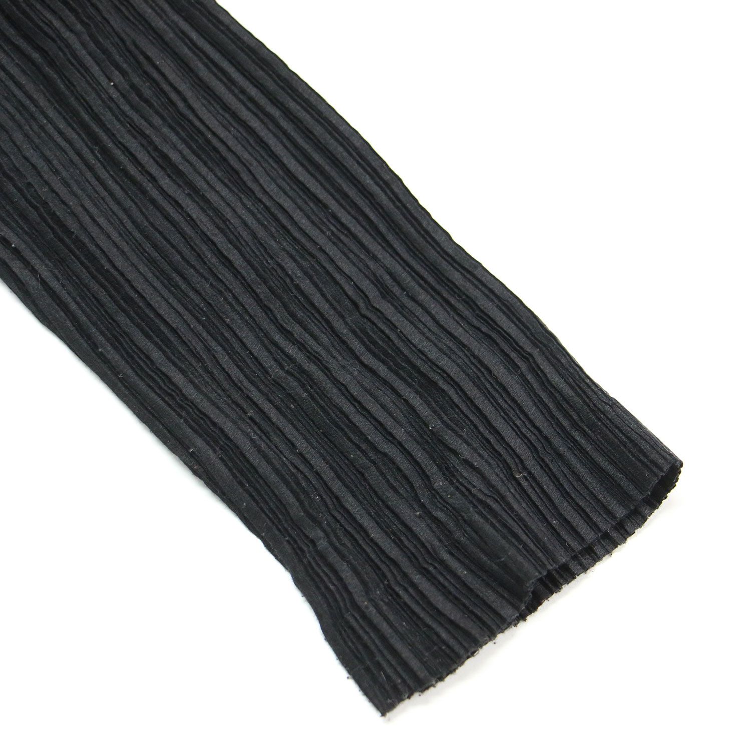 ISSEY MIYAKE イッセイミヤケ 長袖 チュニック ブラック×グレー ISSEY MIYAKE イッセイミヤケ シャツ ブラック 黒 サイズ:M | プリーツ