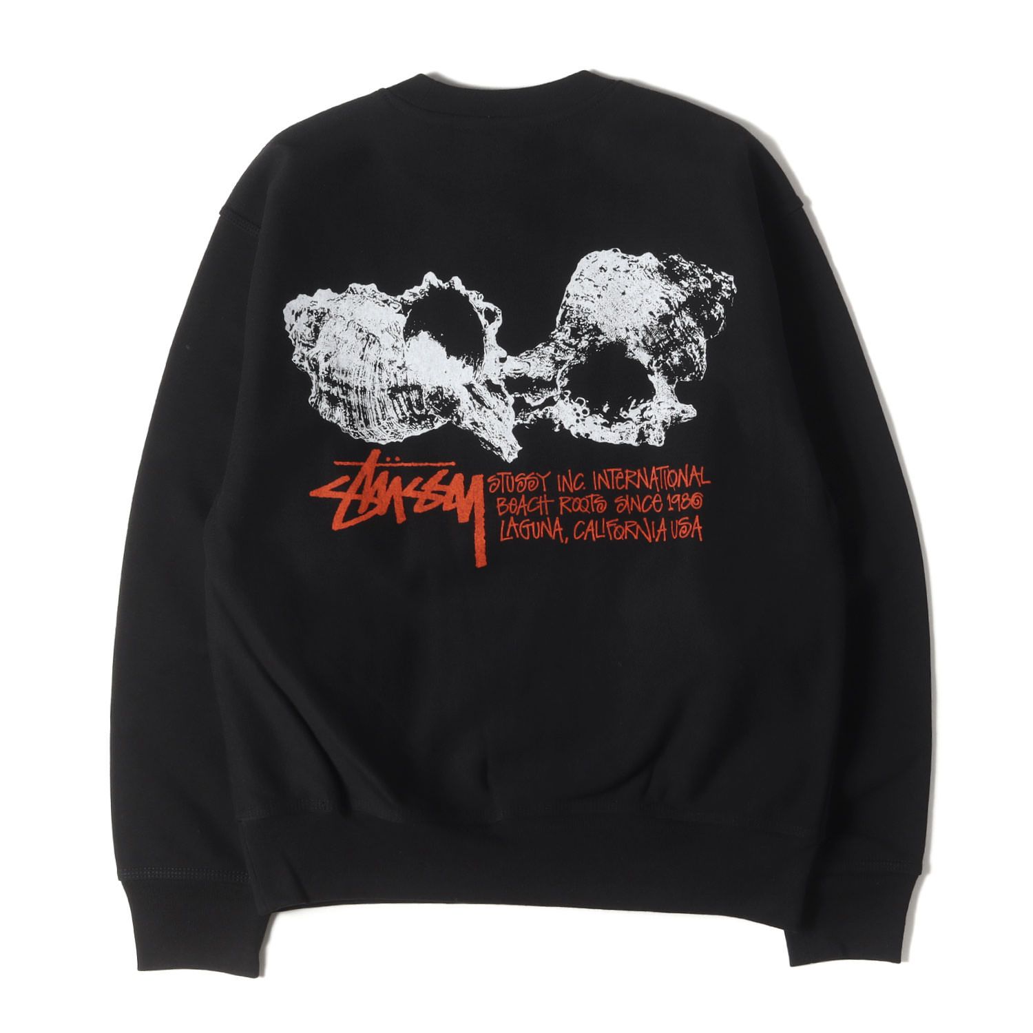 新品】STUSSY ステューシー スウェット ブラック 黒 サイズ:S | 24AW 