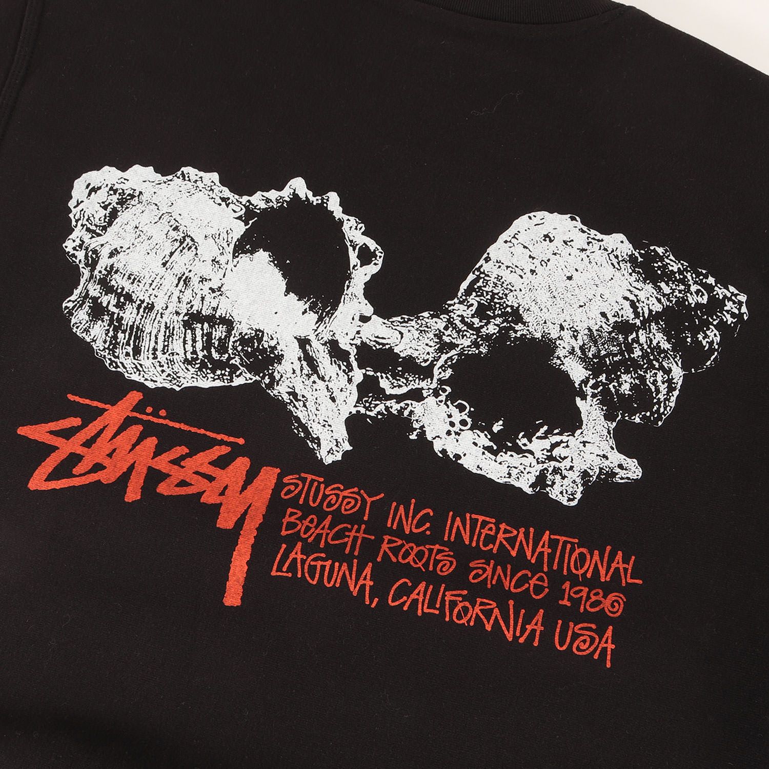 新品STUSSY STUSSY ステューシー ブラック スウェット 新品 タグ L 