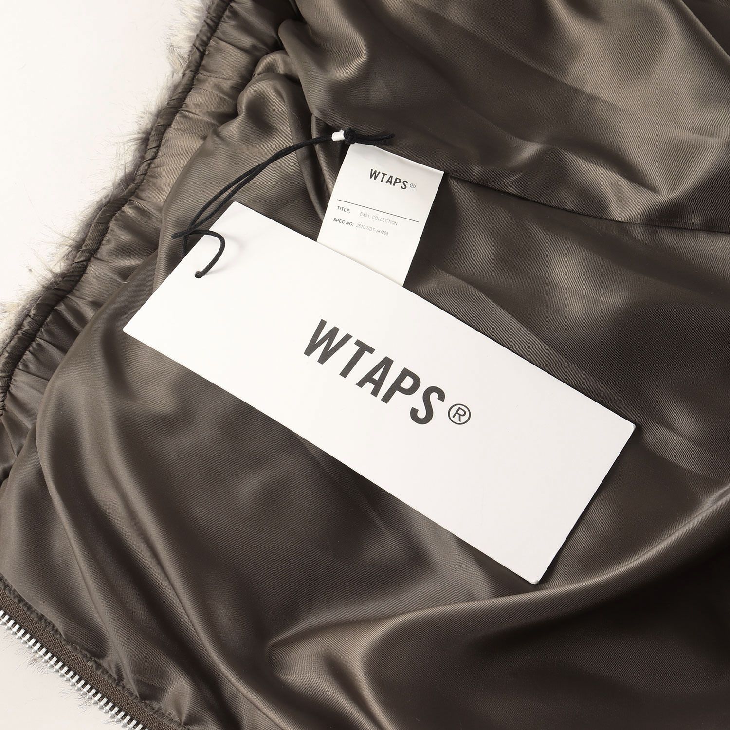 新品】WTAPS ダブルタップス ジャケット ブラウン サイズ:2 | 25AW 