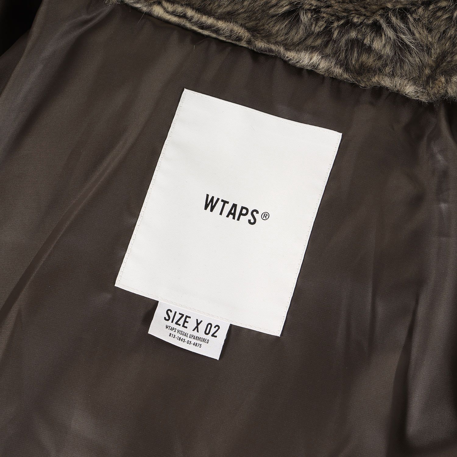 新品】WTAPS ダブルタップス ジャケット ブラウン サイズ:2 | 25AW