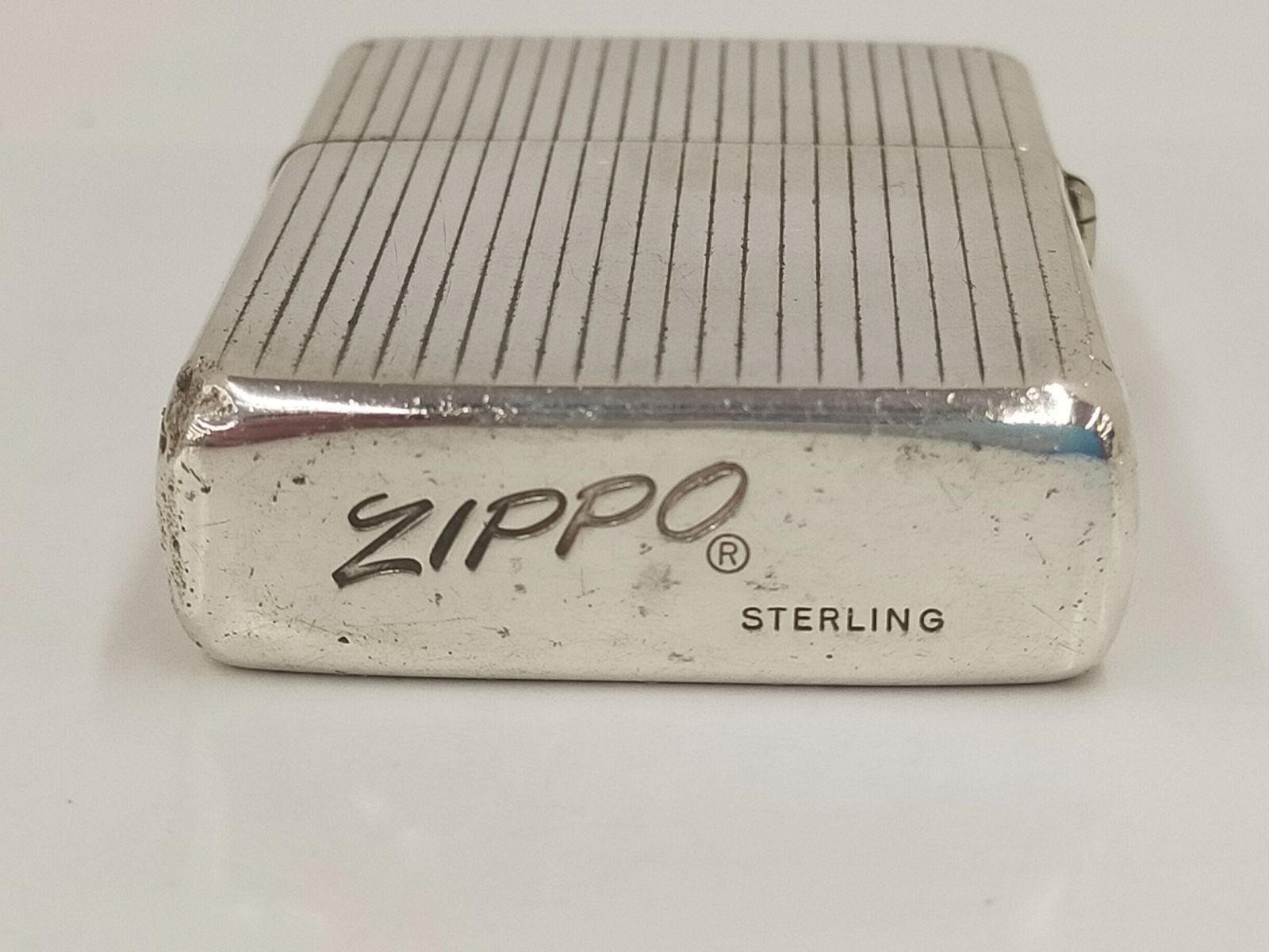 Zippo STERLING SILVER イタリック ロゴ 1955〜1980 【公式通販】