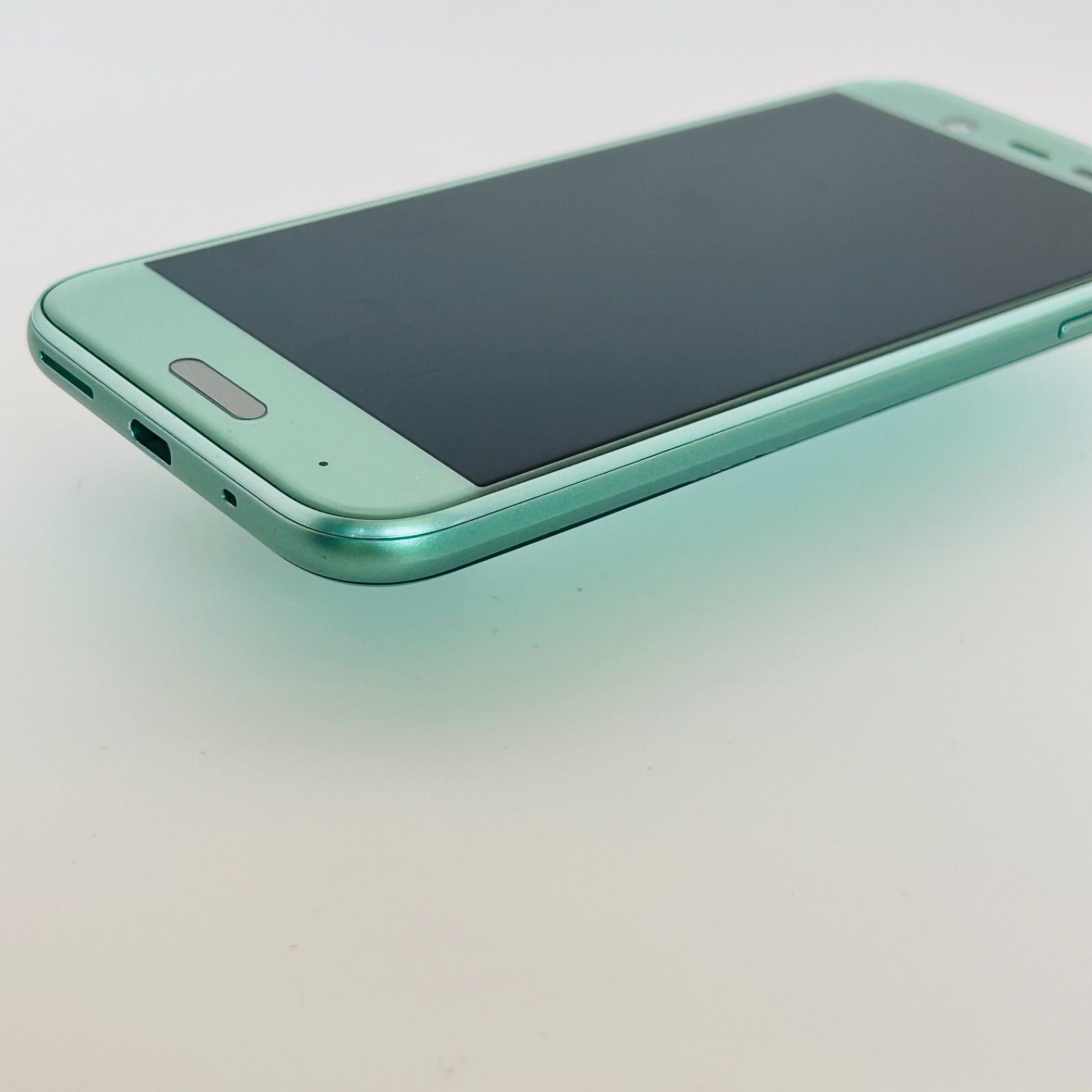 バッテリー良好 Android One X1 32GB ミントグリーン SIMフリー(sim