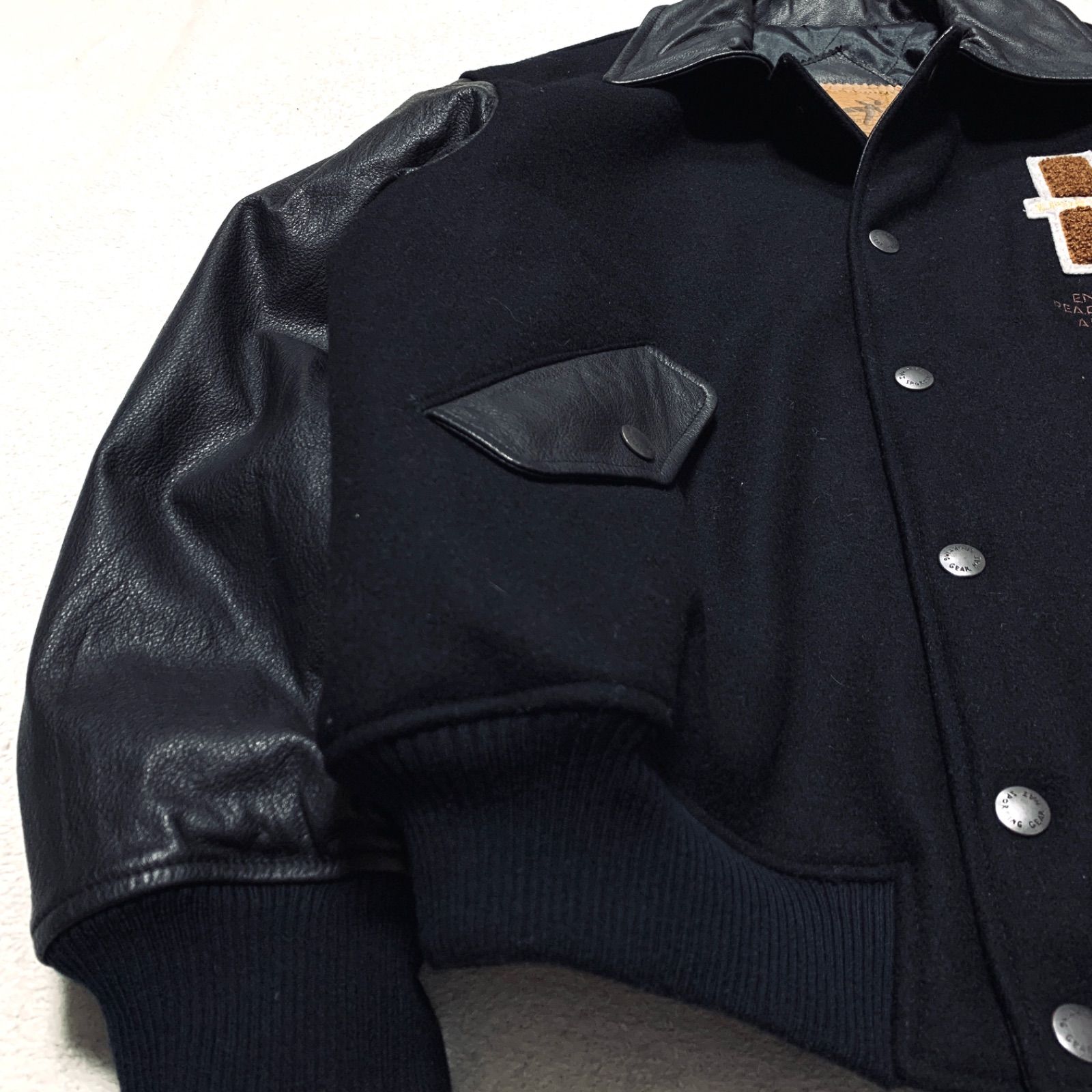 ISSEY MIYAKE / HAI SPORTING GEAR スタジャン バーシティジャケット