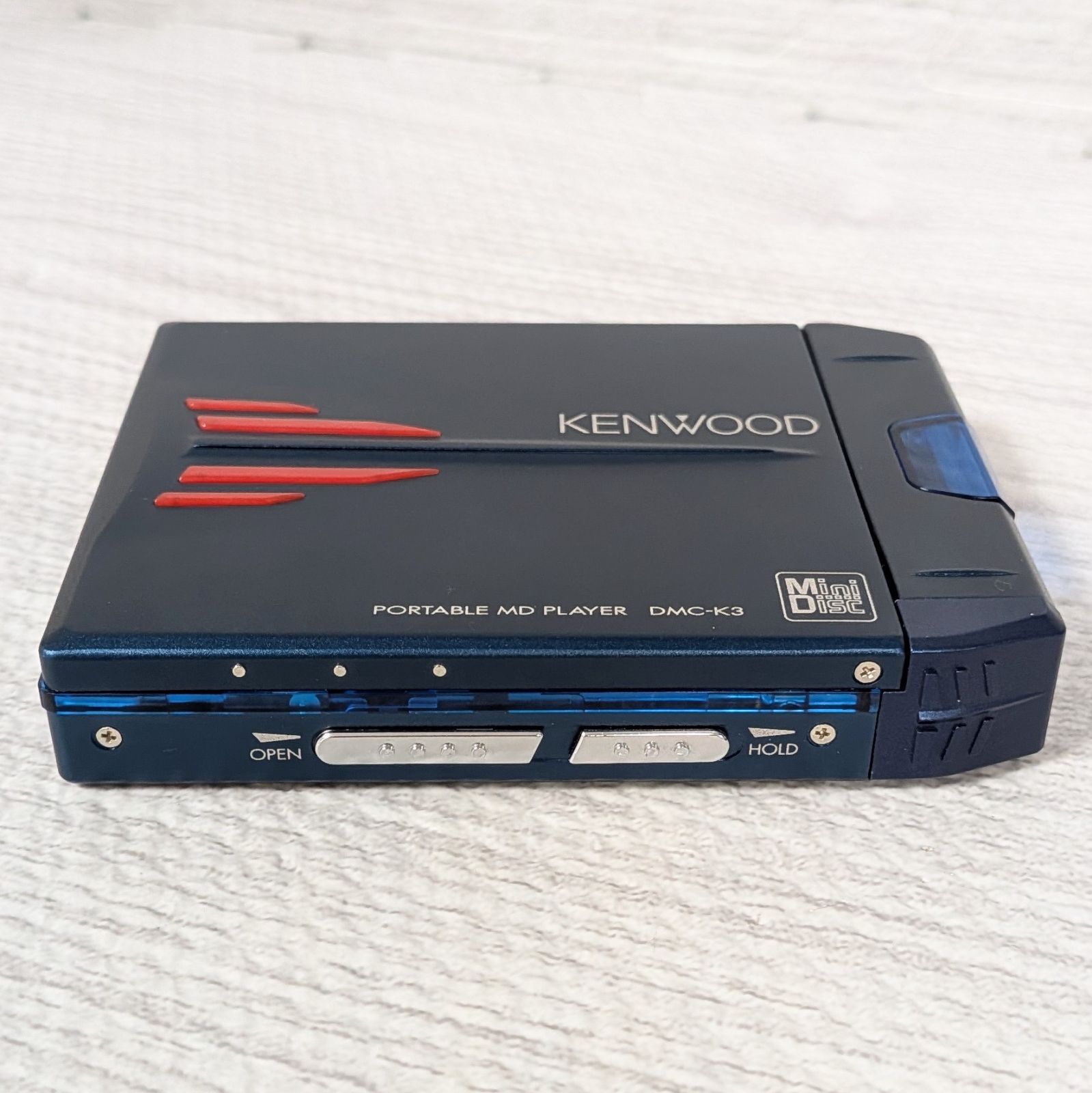 美品 ケンウッド KENWOOD DMC-K3 MDプレイヤー ACアダプター 取扱説明